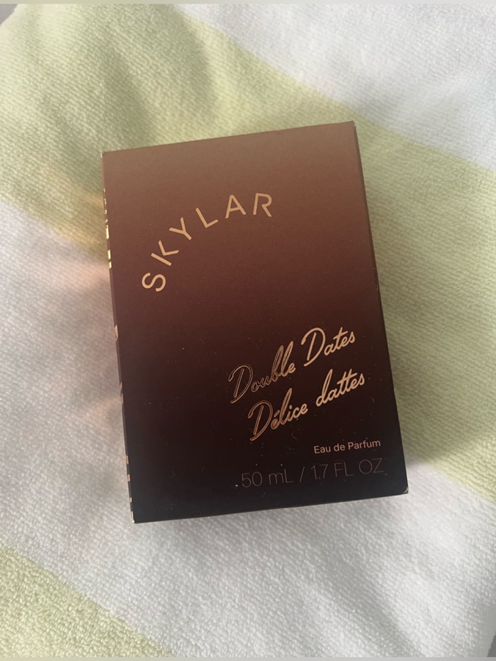 Skylar Double Dates Perfume 1.7 oz NIB warm & spicy